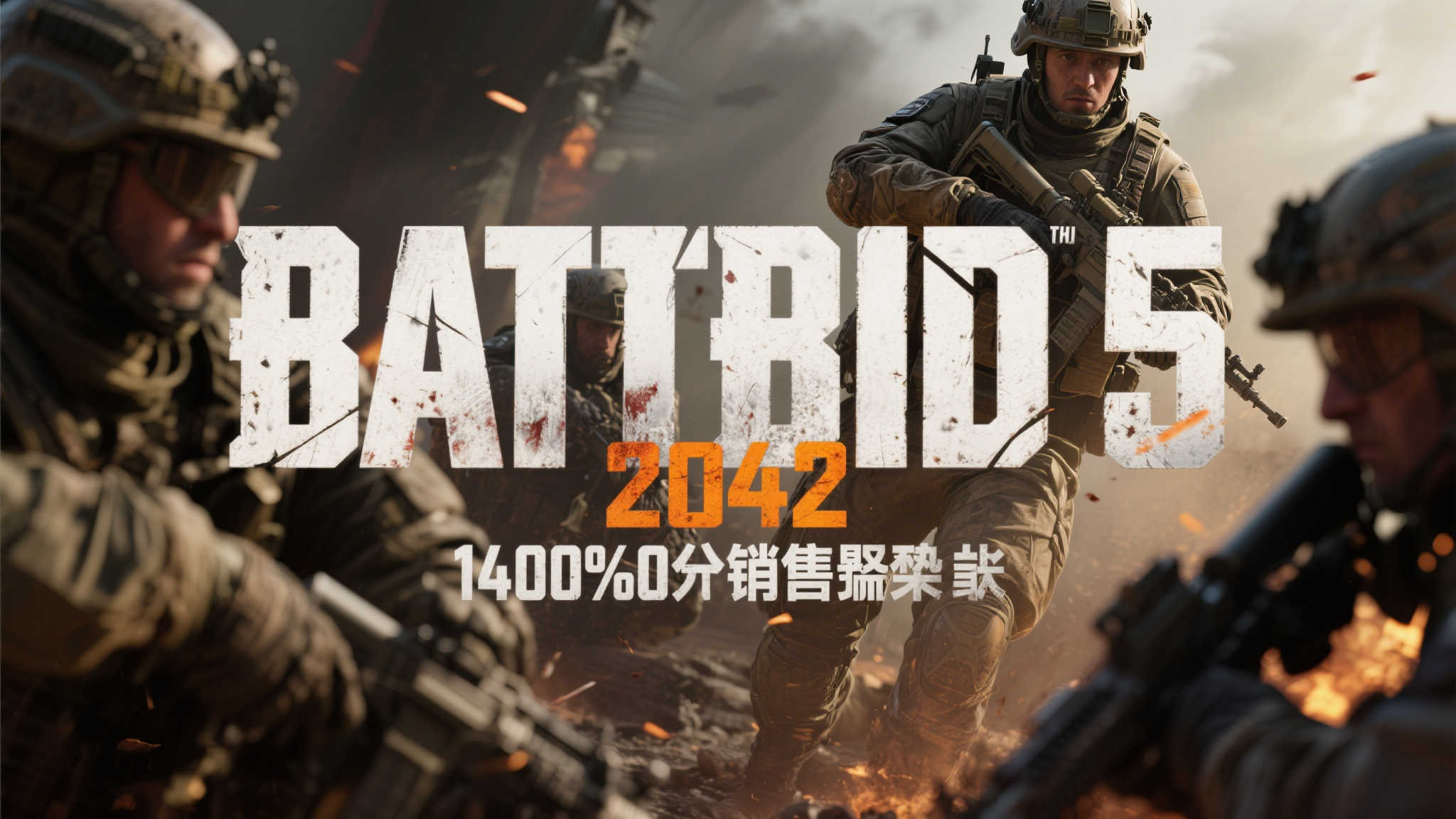 《战地2042》失利助攻,《战地5》销量逆势破1400万! 《战地2042》失利助攻,《战地5》销量逆势破1400万!