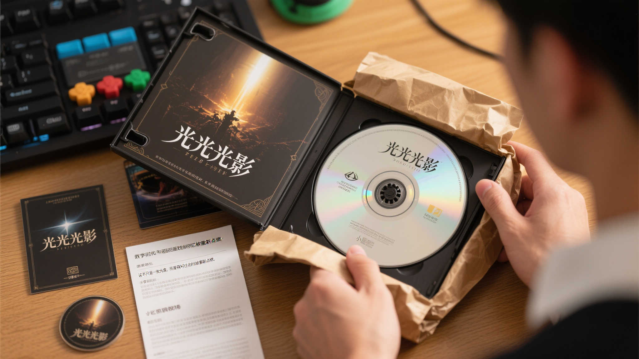 奇妙巧合！33岁生日当天玩家喜获《光与影》实体盘
